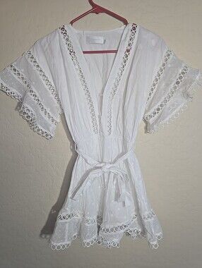 Zimmermann | Dresses | Zimmermann Edie Drop Waist Short Dress Au | Poshmark